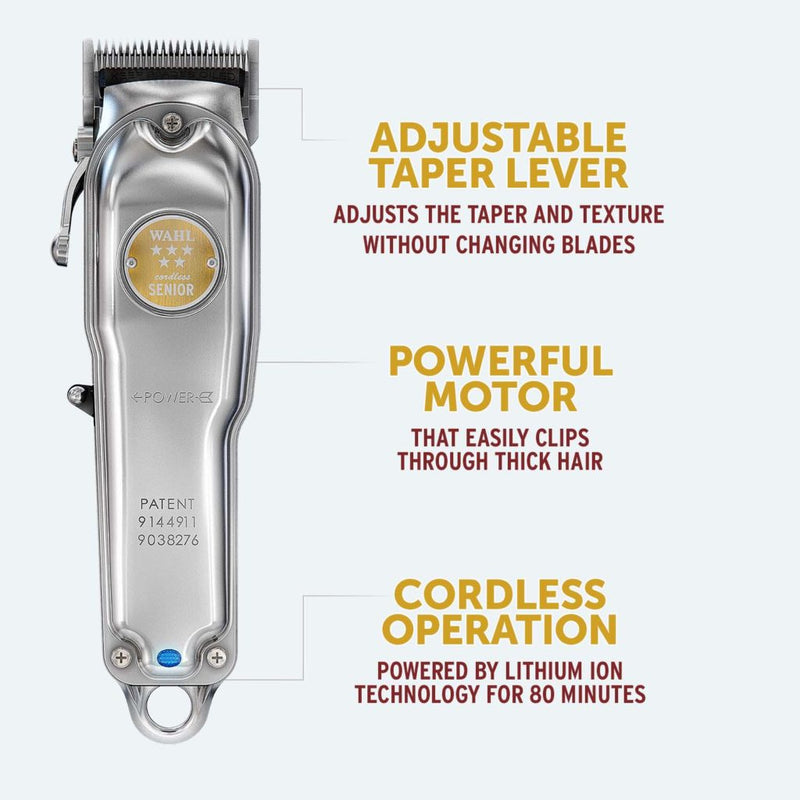 Wahl Professional Cordless Senior Metal Edition
