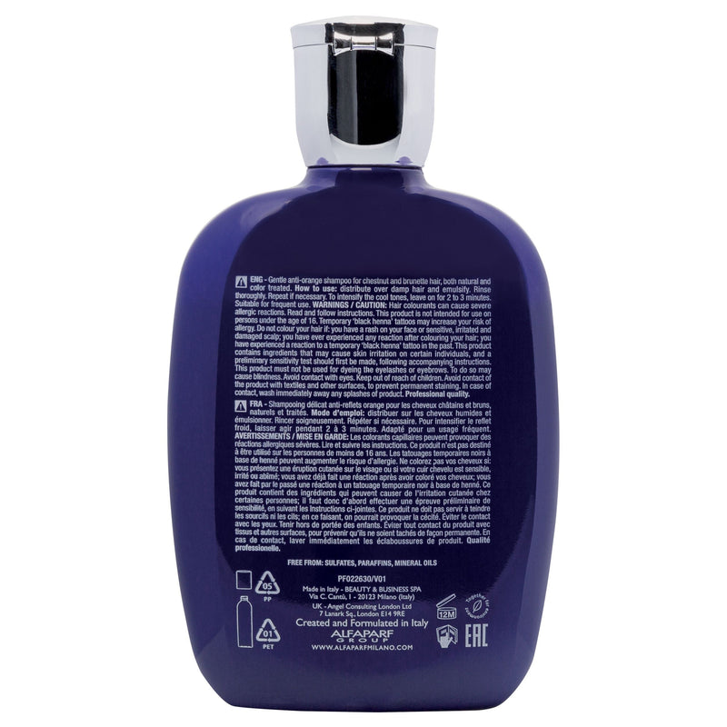 Alfaparf Milano Semi Di Lino Brunette Anti-Orange Low Shampoo 250ml