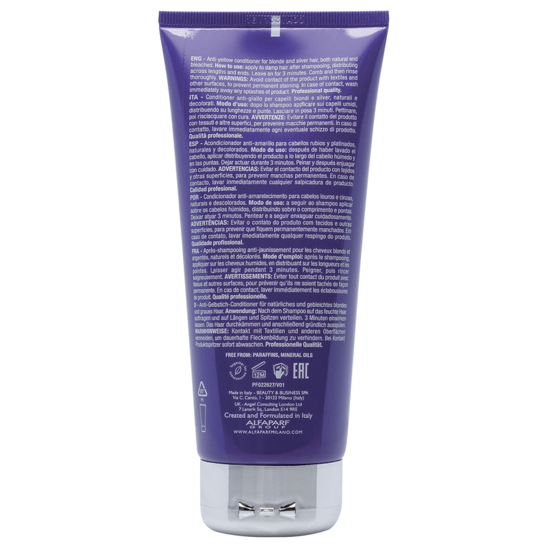 Alfaparf Milano Semi Di Lino Blonde Anti-Yellow Conditioner 200ml