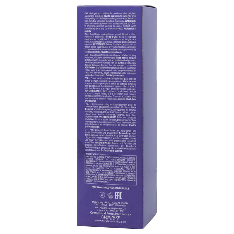Alfaparf Milano Semi Di Lino Blonde Anti-Yellow Conditioner 200ml