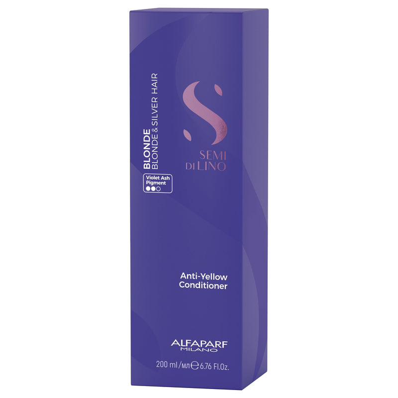 Alfaparf Milano Semi Di Lino Blonde Anti-Yellow Conditioner 200ml