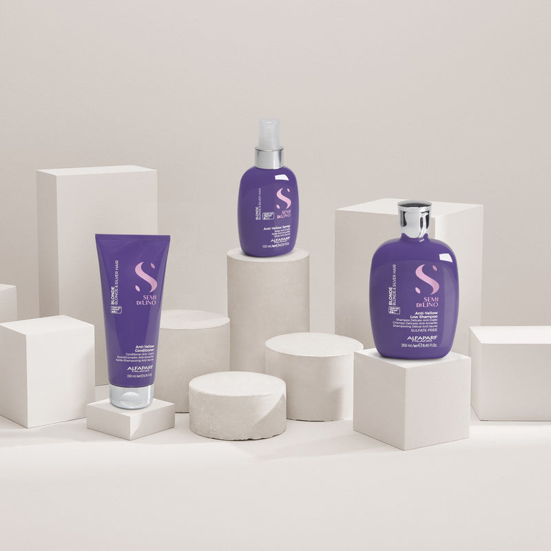 Alfaparf Milano Semi Di Lino Blonde Anti-Yellow Low Shampoo 250ml
