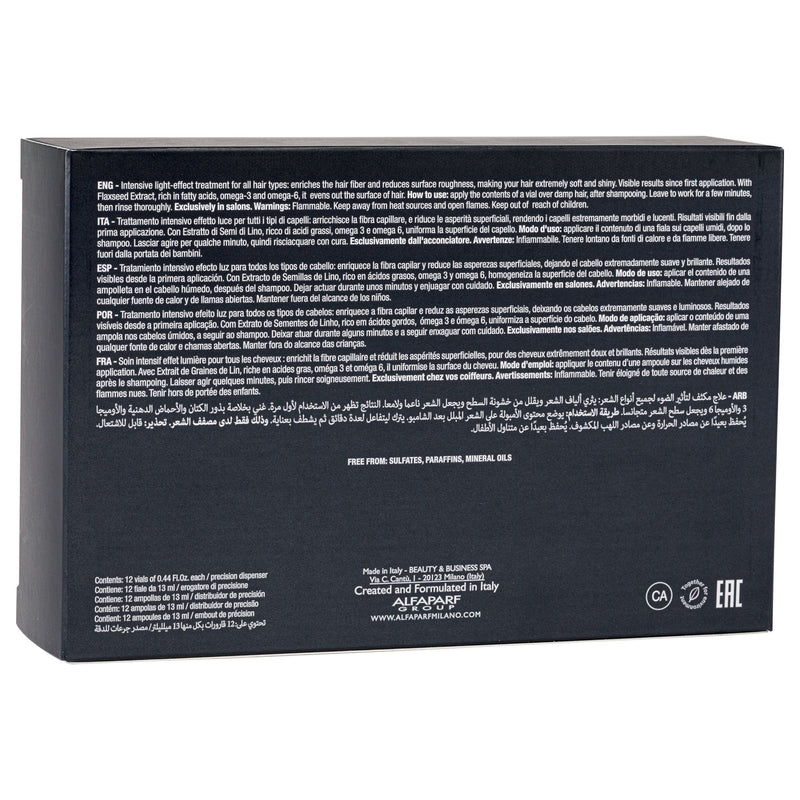 Alfaparf Milano Semi Di Lino Sublime Essential Oil 12 x 13ml