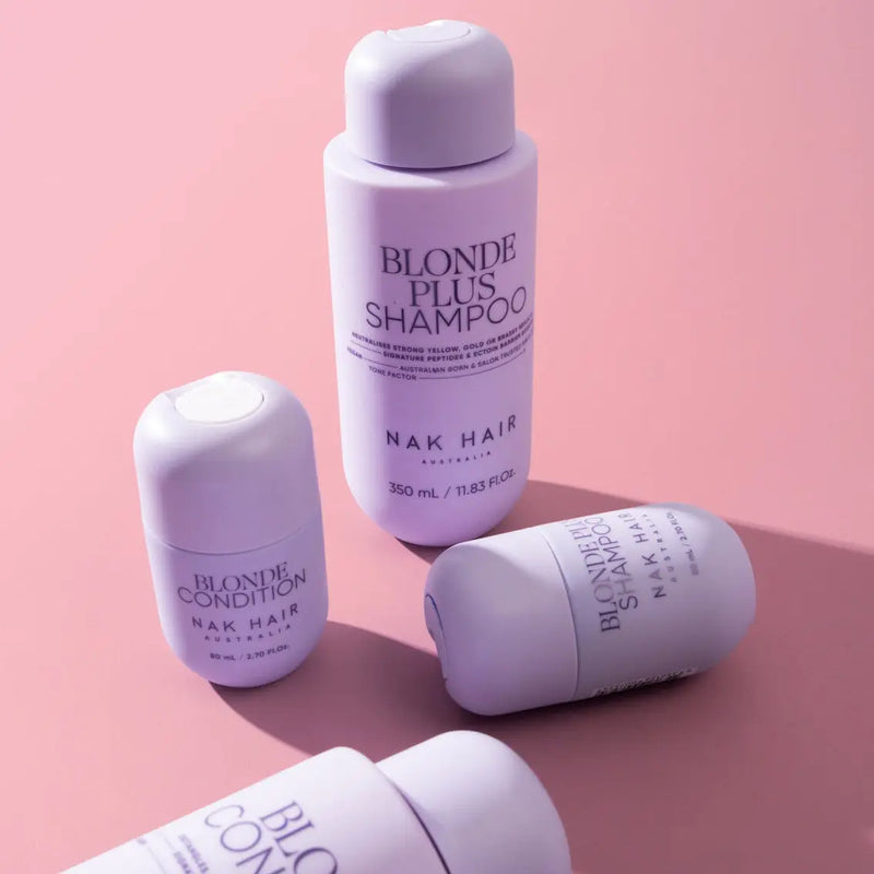 Nak Signature Blonde Plus Shampoo & Conditioner Duo