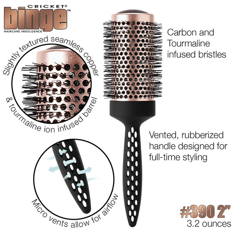 Cricket Binge Copper Tension Thermal Brush