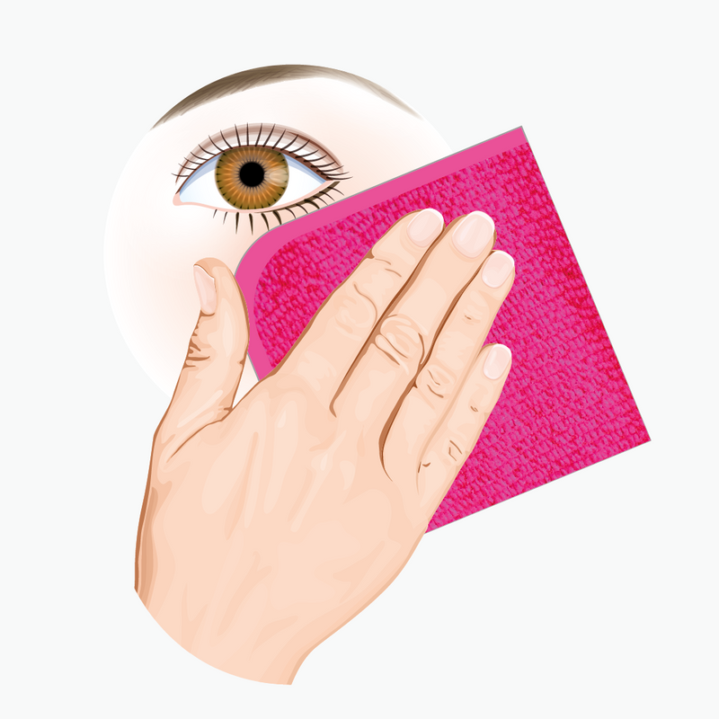 Danielle Creations Erase your Face Single Makeup Removing Cloth Purple