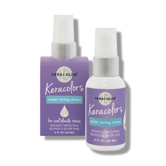 Keracolor Keracolors Violet Toning Drops 60ml-Keracolor-Beautopia Hair & Beauty