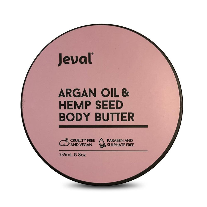 Jeval Argan Oil & Hemp Seed Body Butter 235ml