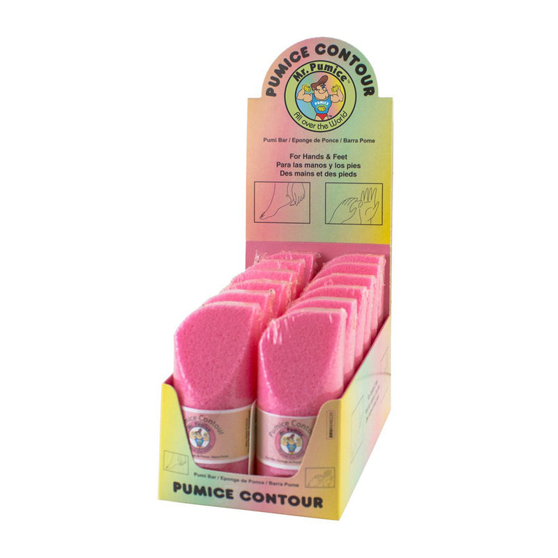 Mr Pumice Pink Contour Pumi 12 Pack