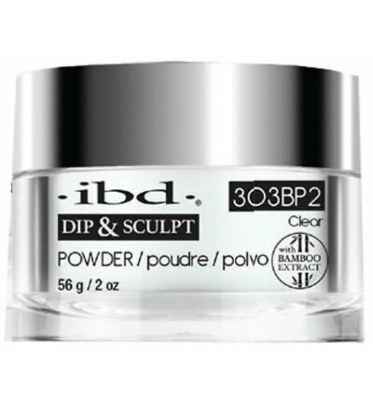 IBD Dip & Sculpt Clear Powder 56gr