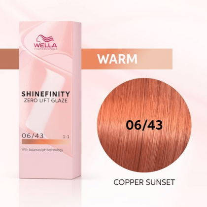 Wella Shinefinity 06/43 Copper Sunset 60ml