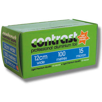 Contrast Professional Foil Roll 12cm x 100m 20 Micron