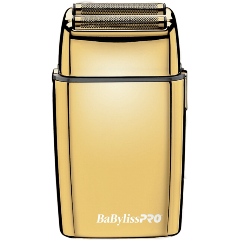 Babyliss Pro FoilFX02 Cord/Cordless Metal Double Foil Shaver Gold