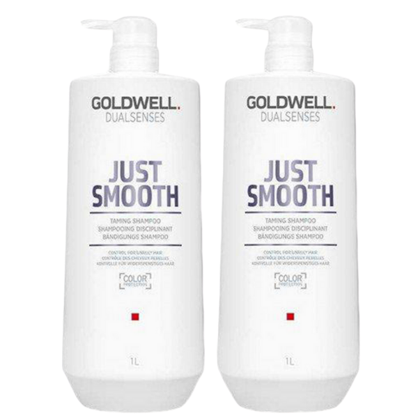 Goldwell Dualsenses Just Smooth 1 Litre Shampoo & Conditioner Duo
