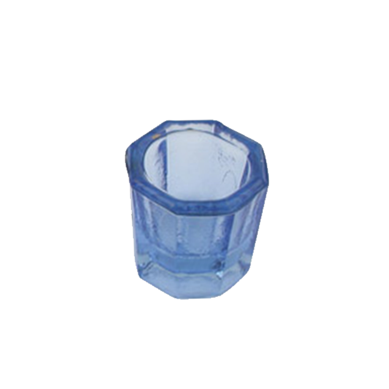 Profile Glass Dappen Dish Blue