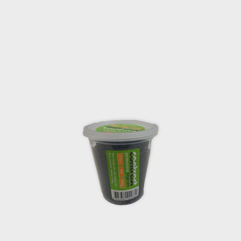 Contrast Professional Fringe Pins Firm 2 Inch 200g Black