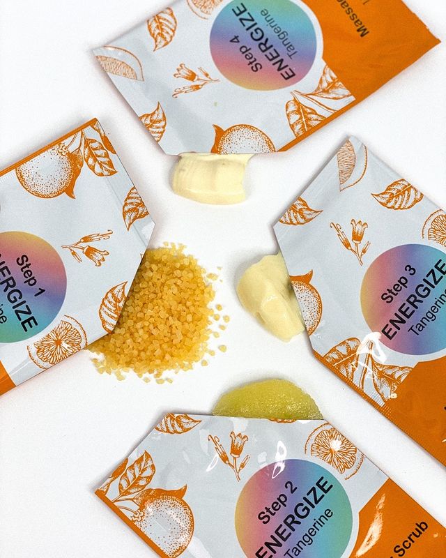 Mr Pumice Pedi Spa Tangerine