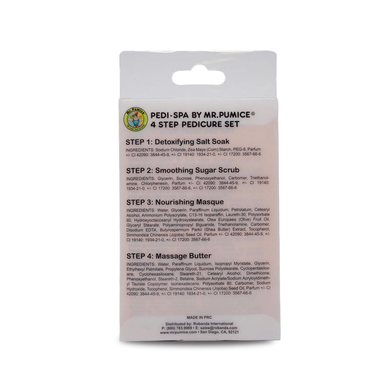 Mr Pumice Pedi Spa Tangerine