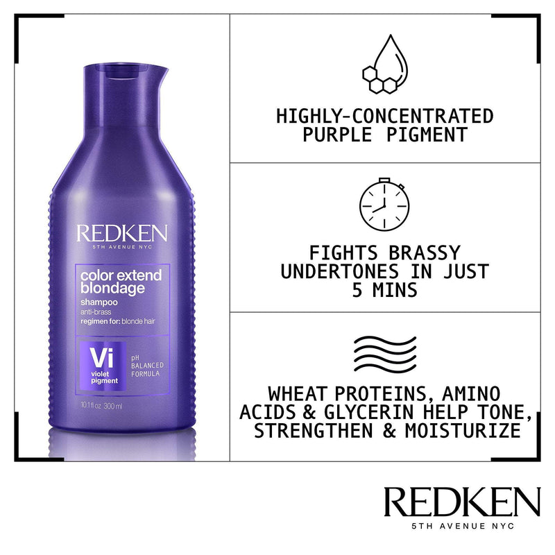 Redken Color Extend Blondage Purple Shampoo 300ml