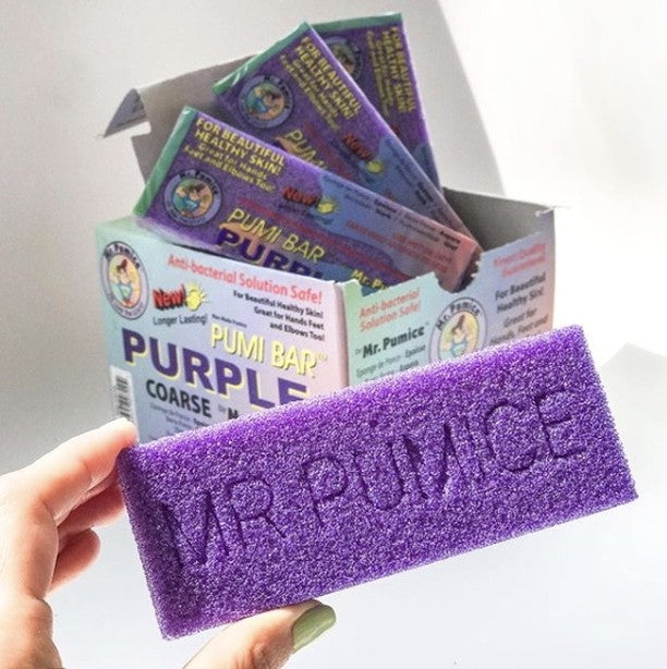 Mr Pumice Purple Pumi Bar Coarse
