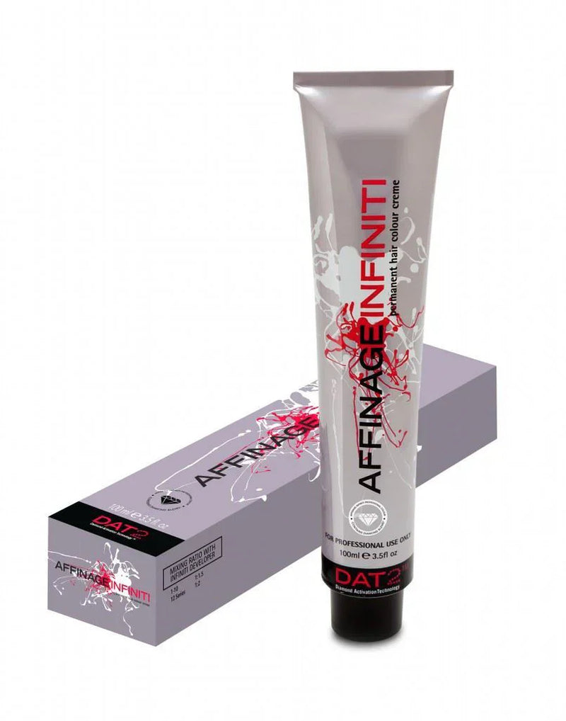 Affinage Infiniti Permanent Hair Colour 7.036 Medium Milk Chocolate Blonde 100ml