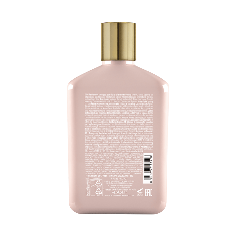 Alfaparf Milano Keratin Therapy Lisse Design Maintenance Shampoo 250ml