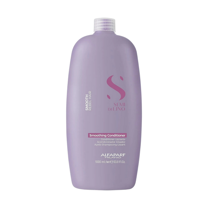 Alfaparf Milano Semi Di Lino Smooth Smoothing Low Shampoo & Conditioner 1 Litre Duo