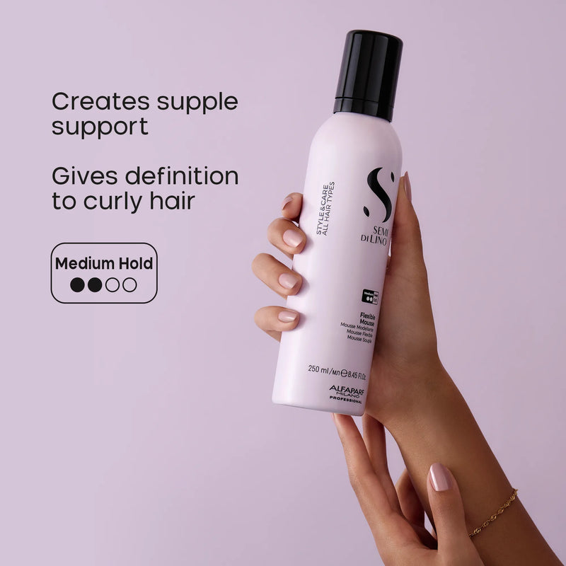 Alfaparf Milano Semi Di Lino Styling Flexible Mousse 250ml