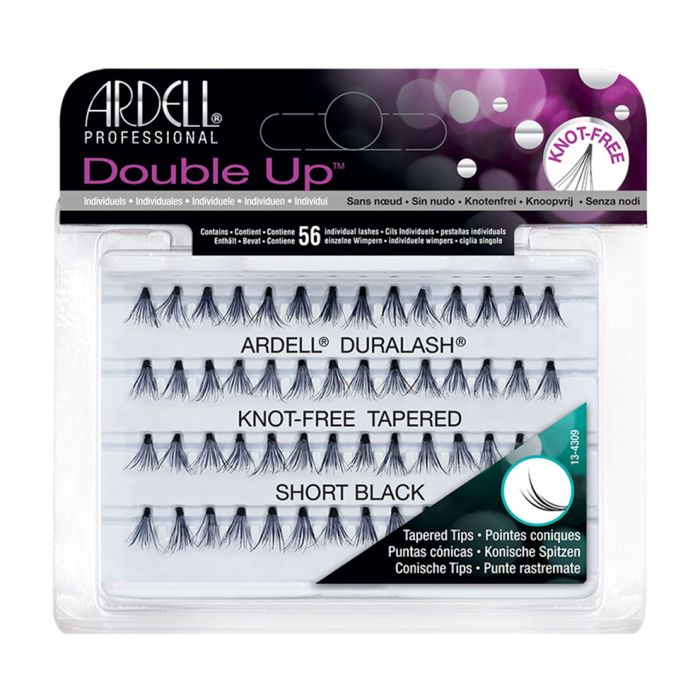 Ardell Double Up Knot-Free Flare Lashes Short Black
