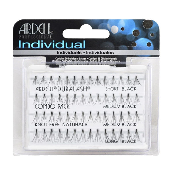 Ardell Duralash Individual Natural Knot-Free Flare Lashes Combo Black