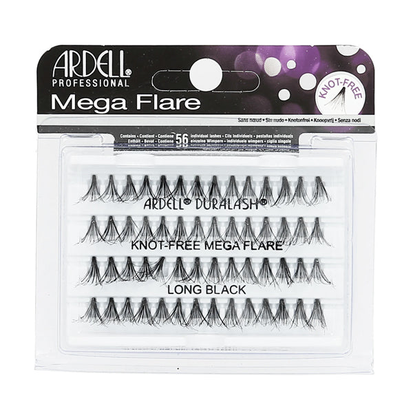 Ardell Duralash Individual Natural Knot-Free Flare Lashes Long Black
