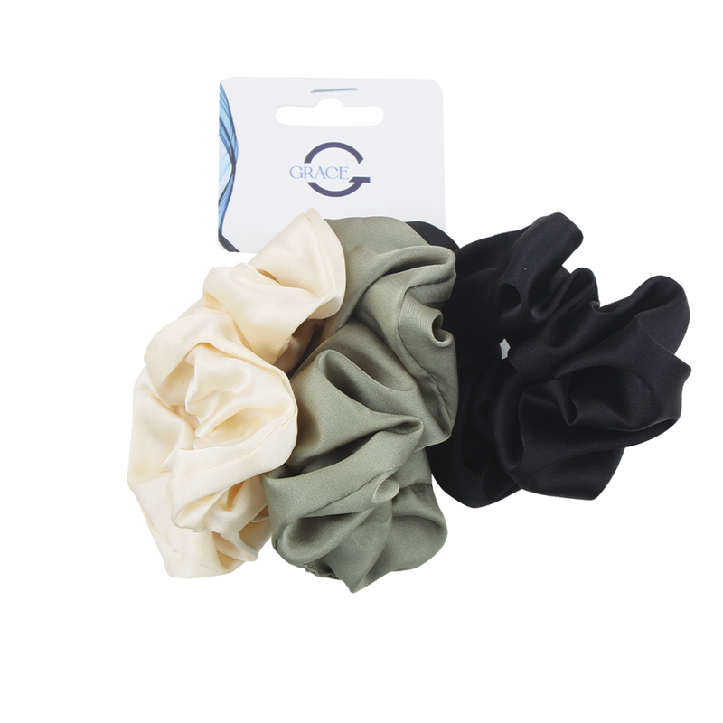 Grace Hair Scrunchies Set 3pc