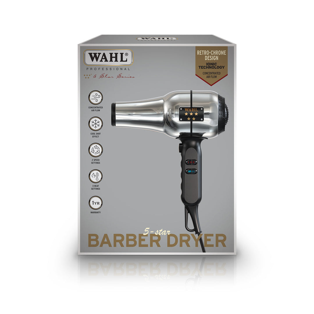 (新品未使用)WAHL 5-star Barber Dryer Wahl 5 Star Barber Hair Dryer - Atlanta Barber and Beauty Supply