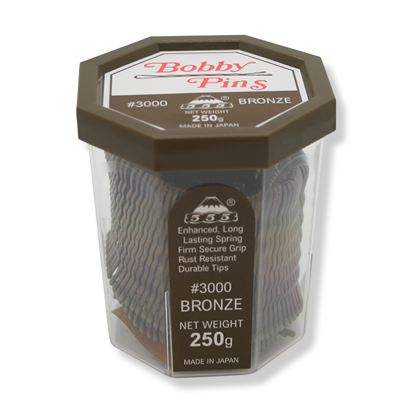 555 Bobby Pins No.3000 2" Bronze