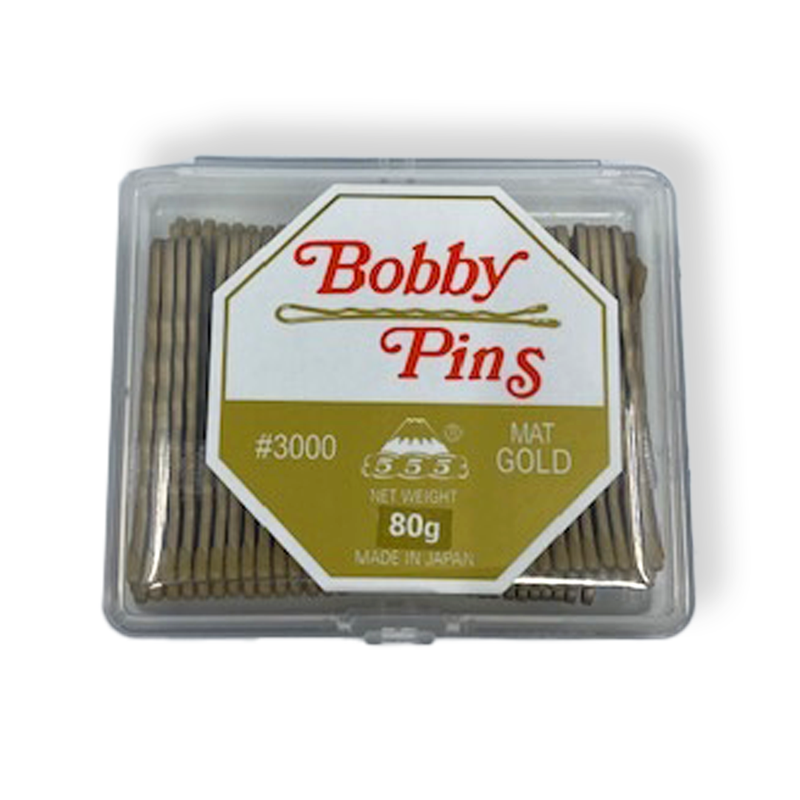 555 Bobby Pins 2" (51mm) 80gms Gold Matt