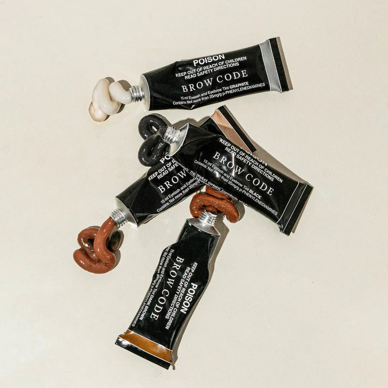 Brow Code Eyelash & Eyebrow Tint Blue Black 15ml