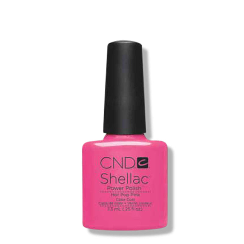 CND Shellac Gel Polish Hot Pop Pink 7.3ml