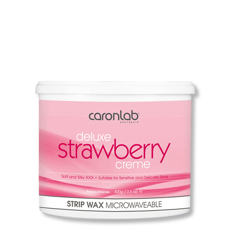 Caronlab Strawberry Creme Strip Wax 400ml
