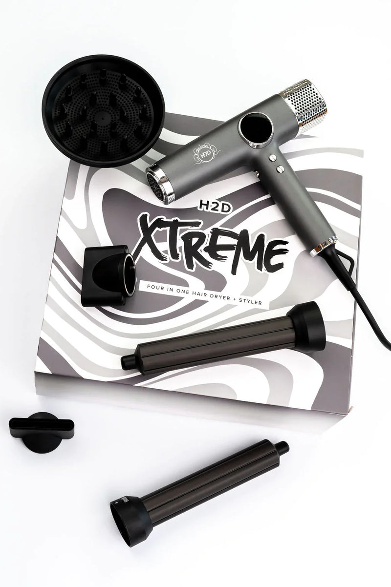 H2D Xtreme 4-in-1 Hair Dryer Space Grey