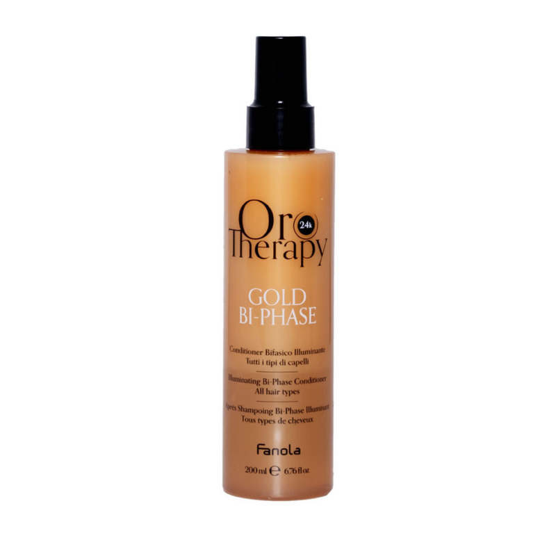 Fanola Oro Therapy Gold Illuminating Bi Phase Leave-in Conditioner 200ml