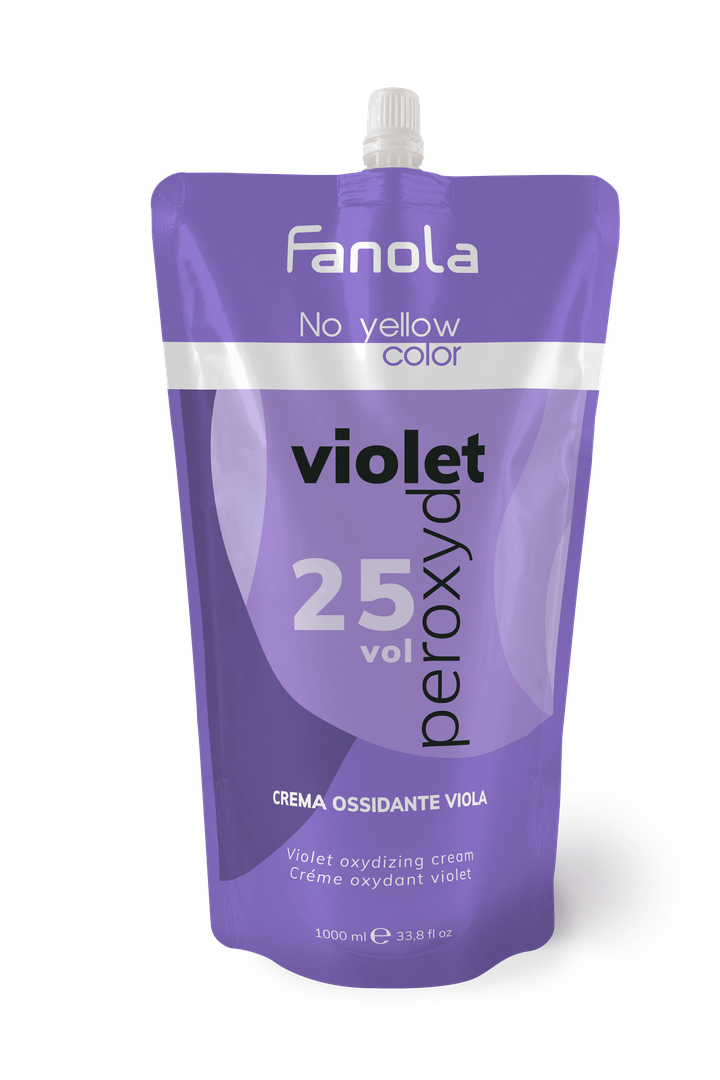 Fanola No Yellow Colour Violet Peroxide 25 Vol 1 Litre