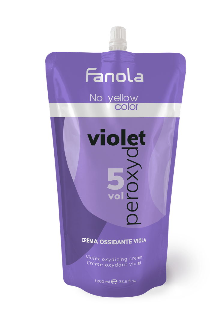 Fanola No Yellow Colour Violet Peroxide 5 Vol 1 Litre
