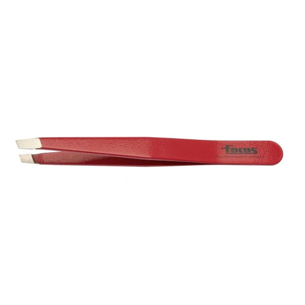 Focus Slanted Tweezer Red