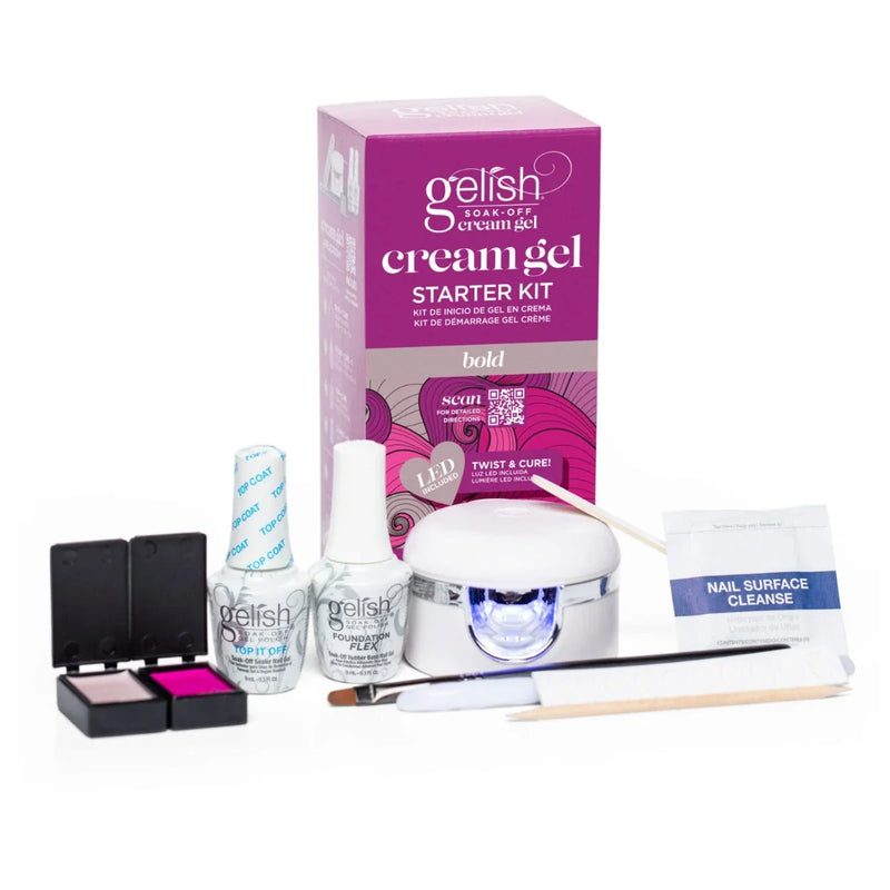 Gelish Cream Gel Starter Kit Bold