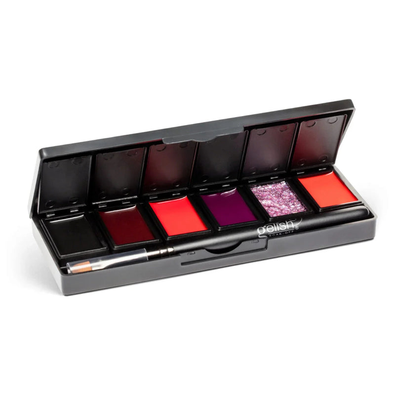 Gelish Cream Gel Solid Cream Gel Polish Palette Getting Reddy