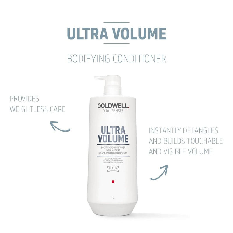 Goldwell Dualsenses Ultra Volume 1 Litre Shampoo and Conditioner Duo