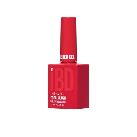 IBD Rubber Gel Coral Blush 14ml