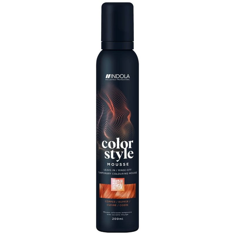 Indola Colour Style Mousse Copper 200ml