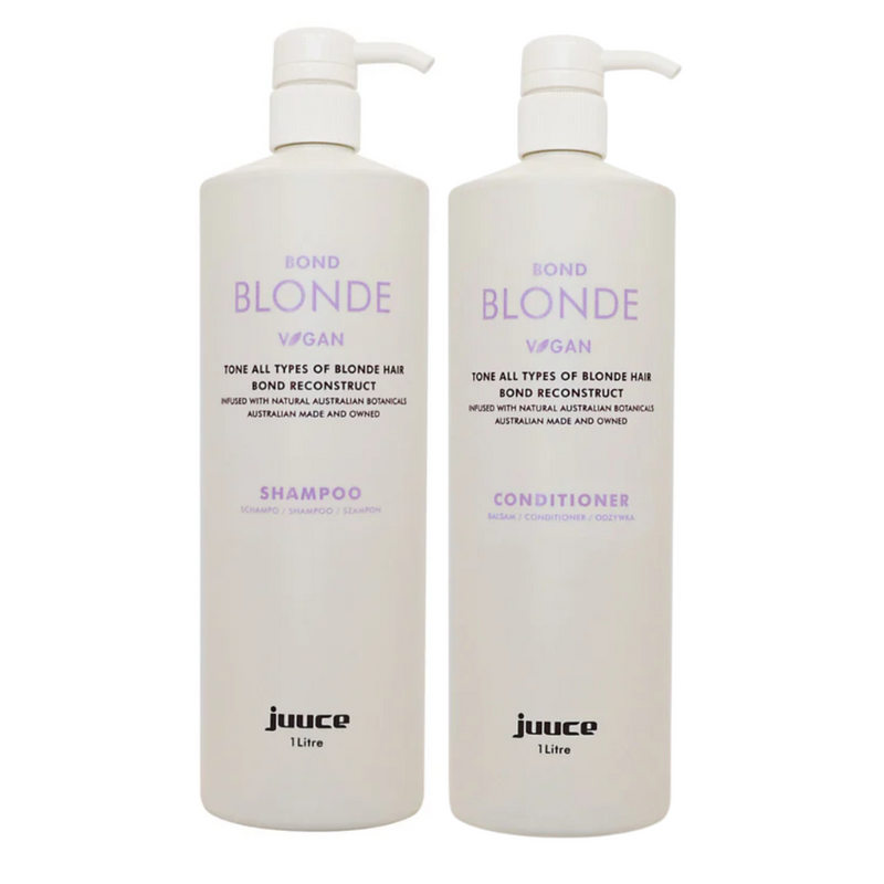 Juuce Bond Blonde Shampoo & Conditioner Duo 1 Litre