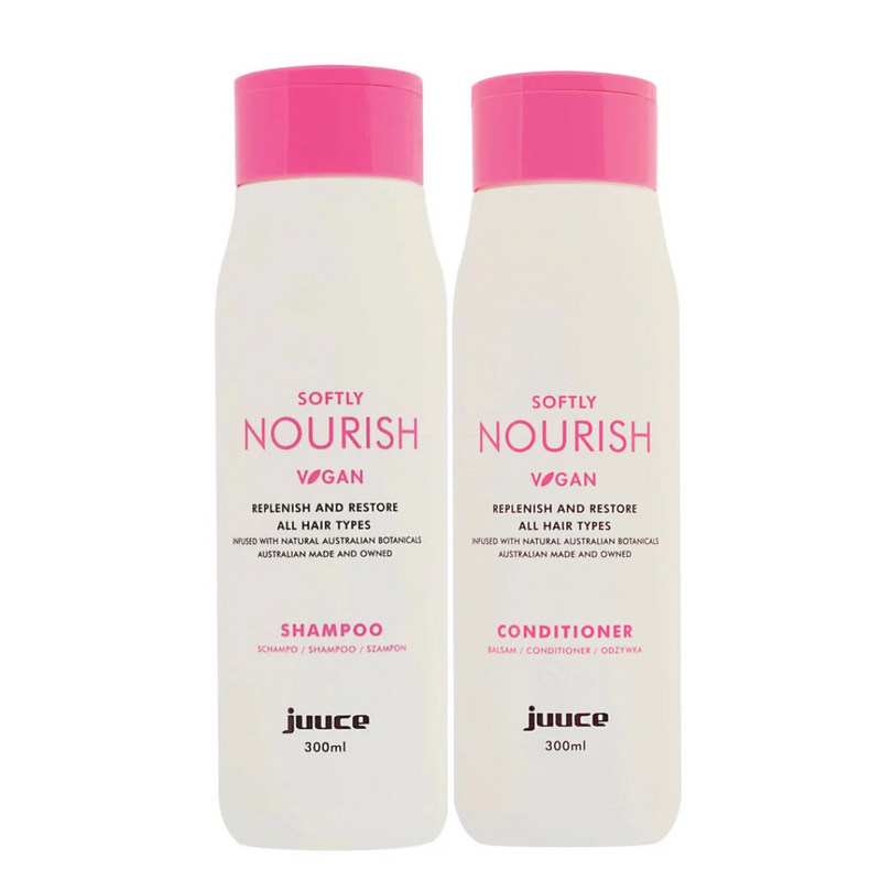 Juuce Softly Nourish Shampoo & Conditioner Duo 300ml